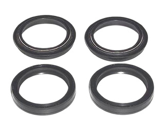 Uszczelniacze przedniego zawieszenia olejowe i pyłowe (komplet) nok (47x58x10) honda cr250 97-07,cr250r 04-08,crf250x 04-12,suzuki rm/rmz,ka