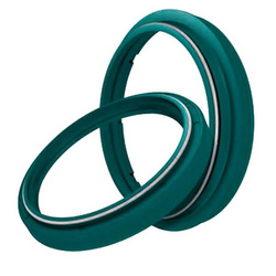 Zestaw (1 laga) uszczelniaczy przedniego zawieszenia (olejowe i pyłowe) paioli 38 beta trial