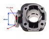 Cylinder kompletny do skutera Yamaha Jog50 3Kj