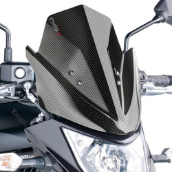 Szyba Owiewka Puig Do Kawasaki Er6n 12-16 Carbon