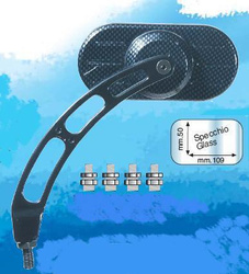 Lusterko uniwersalne FAR lewe/prawe kolor czarny