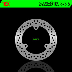 Tarcza hamulcowa przód yamaha tricity/a14-18 (220x109,8x3,5mm) (3x10,5mm)