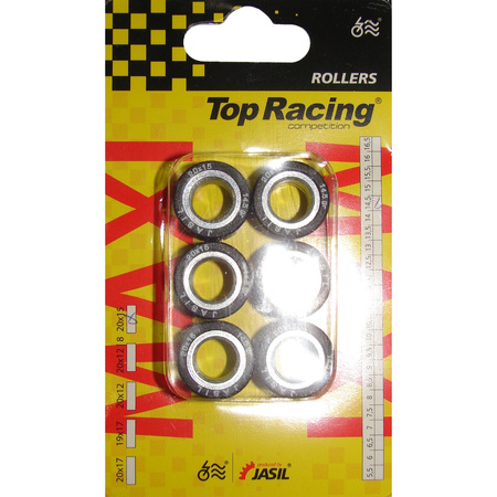 Rolki Wariatora Top Racing 20x15 - 14,5 G