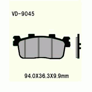 Klocki Hamulcowe Vesrah   Vd-9045 (Fa427)