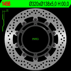 Tarcza hamulcowa przód ktm 1050/1190/1290 adventure '13-'17 (320x138x5mm) (6x6,5mm) pływająca
