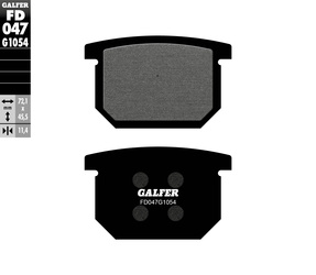 Klocki hamulcowe kh65 suzuki gs/gsx