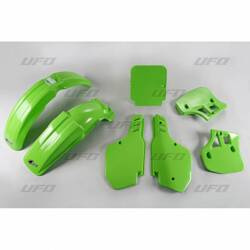 Komplet Plastików Kawasaki Kx 250 '88, Kolor Zielony