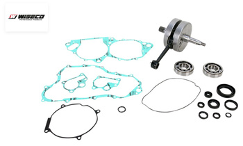 Wał korbowy honda cr 250 '92-'01 (z łożyskami i uszczelniaczami na wał oraz kompletem uszczelek na dół silnika) (hr4002)