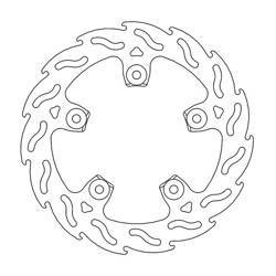 Tarcza hamulcowa tył flame ktm 690/790/990, husqvarna (patrz opis towaru)