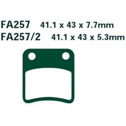KLOCKI HAMULCOWE EBC SFA257