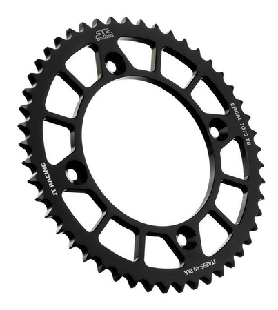 Zębatka tylna 4486 47 aluminiowa racelite ktm sx 85 '04-'18, 105 xc '07-'11 (448647jta) (łańc. 428) kolor czarny