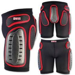 Mx legs spodenki z ochraniaczami kolor czarny rozmiar l