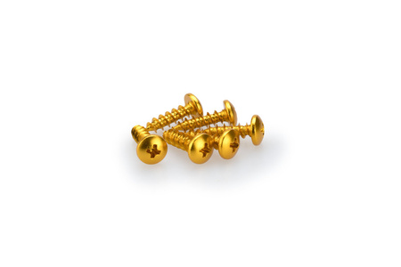 Śruby z anodyzowanego aluminium puig blister 6 śrub wypukłych m6x20mm żółte