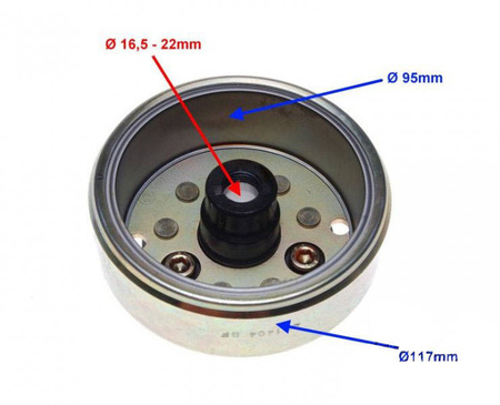 Koło magnesowe Kingway Czoper 250 4T
