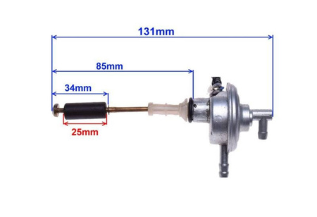 Kranik paliwa podciśnieniowy z pływakiem Aprilia