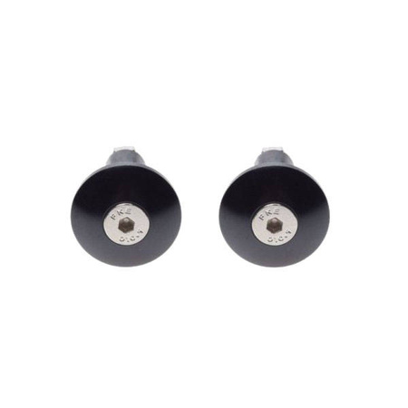 Końcówki kierownicy czarne uniwersalne