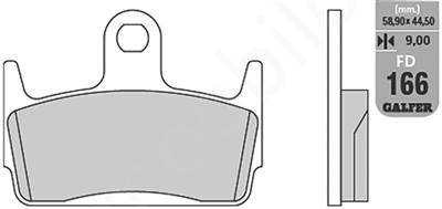 Klocki hamulcowe kh234 półmetaliczne (oferta specjalna)