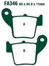 KLOCKI HAMULCOWE EBC FA346