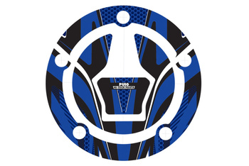 Osłona Wlewu Paliwa Puig Do Suzuki Gsx-R125 (Wzór Radikal) Niebieska