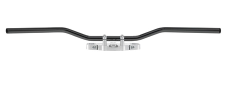 Kierownica stalowa 25,4mm roadstar wide kolor czarny ( z przetłoczeniami na kable ) (promocja)
