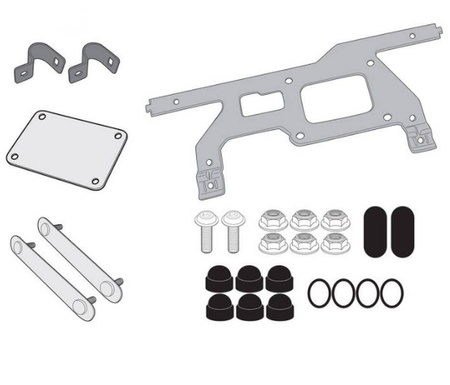 mocowanie skrzynki narzędziowej ks250 do stelaży klo1179mk/cam honda crf 1100l africa twin '20-'21