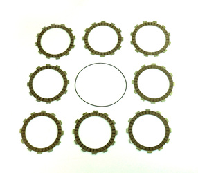 TARCZE SPRZĘGŁOWE Z USZCZELKĄ POKRYWY SPRZĘGŁA HONDA CR 125 '00-'07