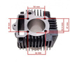 Cylinder kompletny 110 cm 125FMH Junak ATV 52,4mm