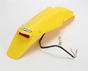 Błotnik tył husqvarna 2t '05-'09, 4t '05-'07 z lampką kolor żółty husqvarna