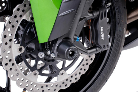 Protektory osi koła puig do kawasaki zzr1400 12-15 (przód)