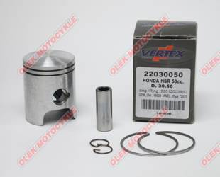 Vertex tłok honda kymco/ honda nsr 50 (39,45mm) (+0,50mm)
