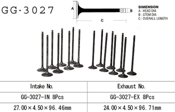 ZAWÓR WYDECHOWY SUZUKI GSXR 750W '93-95' (OEM: 12912-17E00,12912-17E00) (1SZT.) (MADE IN JAPAN)