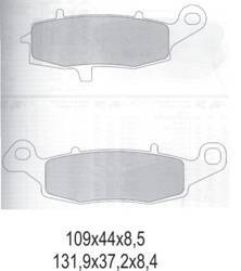 Klocki hamulcowe kh231 półmetaliczne (oferta specjalna) wycofane z oferty