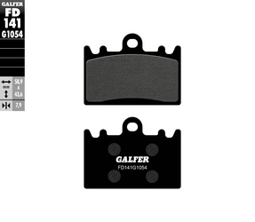 Klocki hamulcowe kh180 kawasaki zxr 400 przód