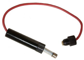 UCHWYT / GNIAZDO / OPRAWA BEZPIECZNIKA RURKOWEGO Z BEZPIECZNIKIEM 20A