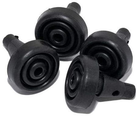 gumki mocujące do płyt centralnych km7, k636, km8a, km8b, kra, podwyższone wysokość 6,5mm (4 szt.)