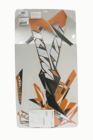 Komplet naklejek (oklein) ktm sx 85`18 dream 3 kolor pomarańczowy/czarny- 