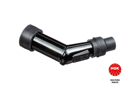Fajka świecy zapłonowej Ngk fajka na świece (nr 8408) kątowa (120) kolor czarny – NGK