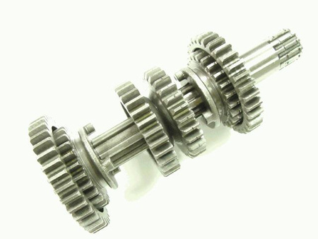 Kompletny wałek skrzyni biegów wtórny - silnik am6 power force