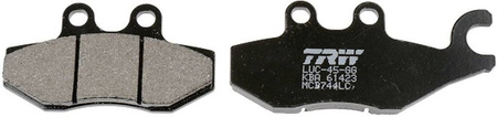 Klocki hamulcowe kh353 organic aprilia sportcity 50 / 125 05-13, peugeot citystar 50 14-, piaggio fly 50 05-12, vespa gts 125 03-16, przód