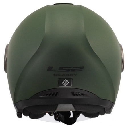 Kask otwarty LS2 OF620 CLASSY MILITARY GREEN