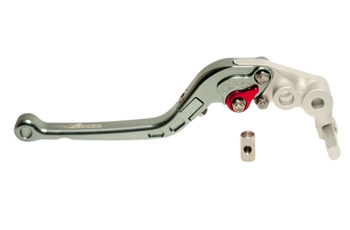 Dźwignia (klamka niełamka) hamulca honda cbr 600 rr '07-13,cbr 1000 rr '04-13,cb 1000r '08-09 kolor szary (dhh01sa) (afbl-08-04gy)