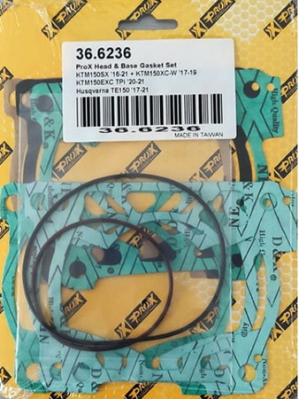 Prox uszczelki top-end ktm sx 150 '16-21, husqvarna te 150 '17-21 (głowica+