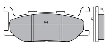 Klocki Hamulcowe Sintered Majesty