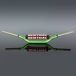 Kierownica 1,1/8 cala (28,6mm) mx twinwall 997 handlebar green cr/crf 04-13 kx/kxf 06-13 padded kolor zielony z gąbką
