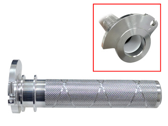 Rolgaz aluminiowy z łożyskiem honda cr 125/250 '89-07, cr 500 '90-00, ktm sx/exc 2t, husqvarna cr/wr 125/250 '00-12, husaberg