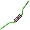 Kierownica 1,1/8 cala (28,6mm) mx fatbar green honda cr/crf, kawasaki kx/kxf kolor zielony z gąbką