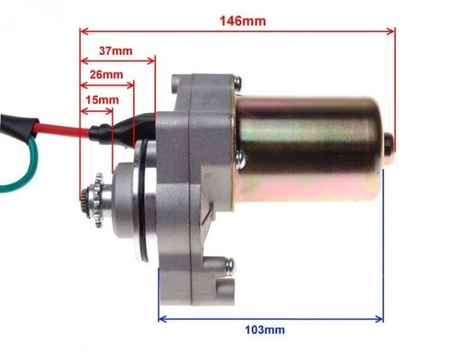 Rozrusznik elektryczny do Ws50 ATV50 Fighter 50 Classico 50