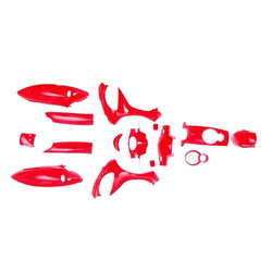 Zestaw plastików nadwozia Shotgun czerwone14 szt