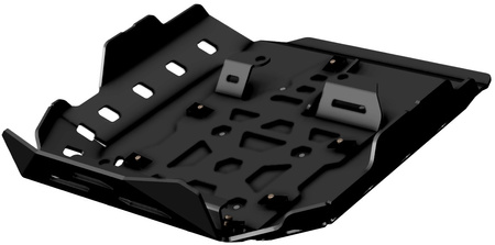 WYPRZEDAŻ OSŁONA SILNIKA ALUMINIOWA (KOMPATYBILNA Z STOPKĄ CENTRALNĄ MOTOCYKLA) BMW R1300 GS '23-'24 KOLOR CZARNY