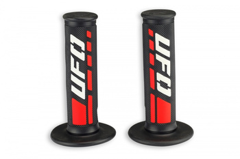 Manetki UFO Trax enduro cross czarno czerwone